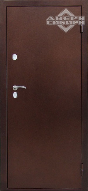 Дверь входная МеДверь с терморазрывом  Крафт Табачный