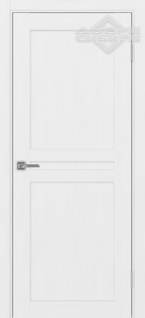 Полотно Optima Porte Парма_420.111 ЭКО-шпон Белый лёд